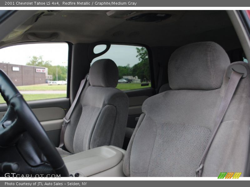 Redfire Metallic / Graphite/Medium Gray 2001 Chevrolet Tahoe LS 4x4