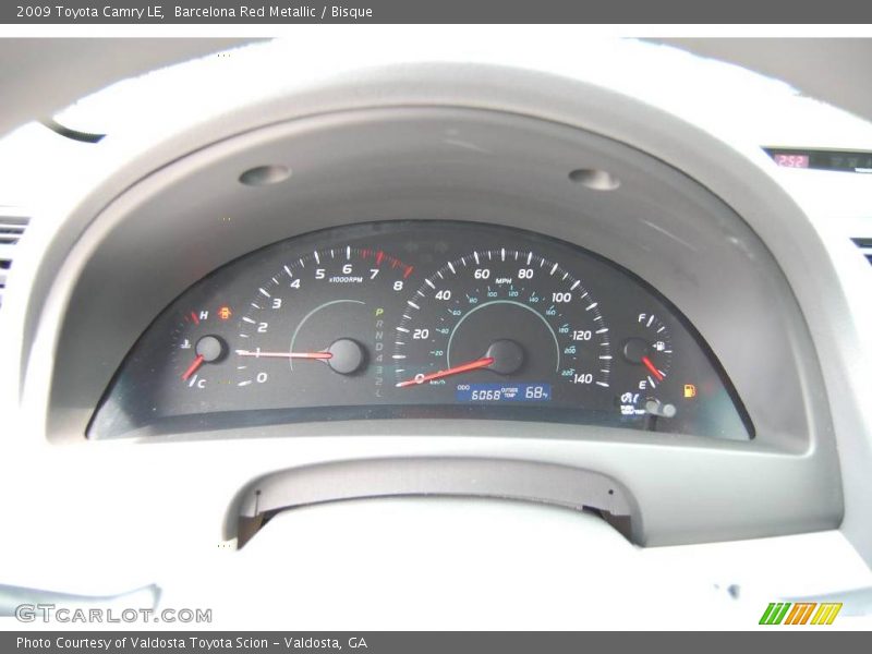 Barcelona Red Metallic / Bisque 2009 Toyota Camry LE