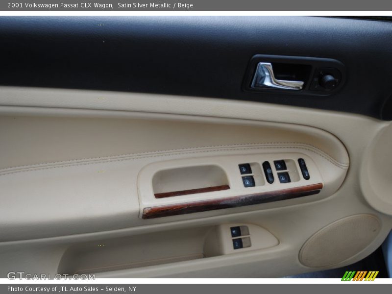Satin Silver Metallic / Beige 2001 Volkswagen Passat GLX Wagon