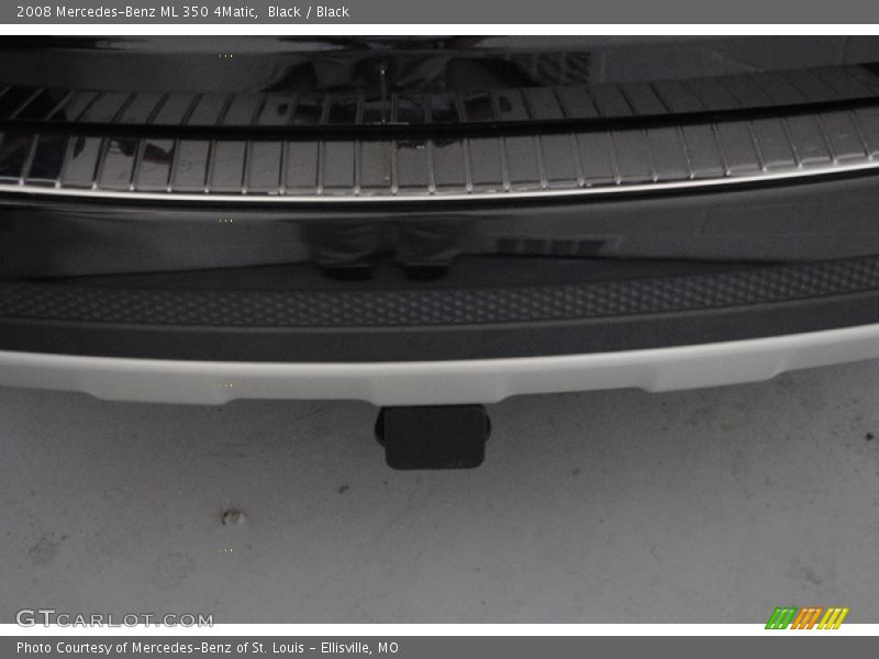 Black / Black 2008 Mercedes-Benz ML 350 4Matic