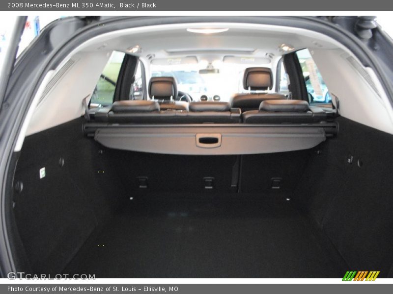 Black / Black 2008 Mercedes-Benz ML 350 4Matic