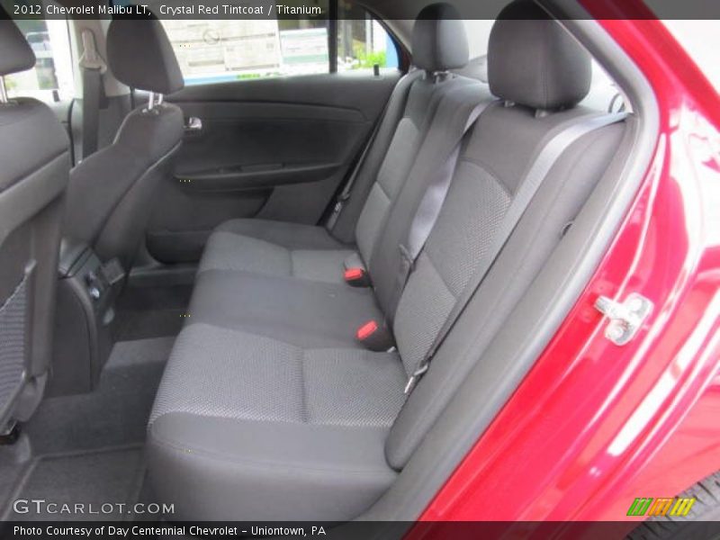 Crystal Red Tintcoat / Titanium 2012 Chevrolet Malibu LT