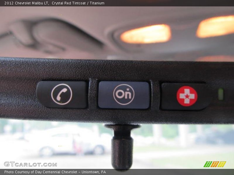 Crystal Red Tintcoat / Titanium 2012 Chevrolet Malibu LT