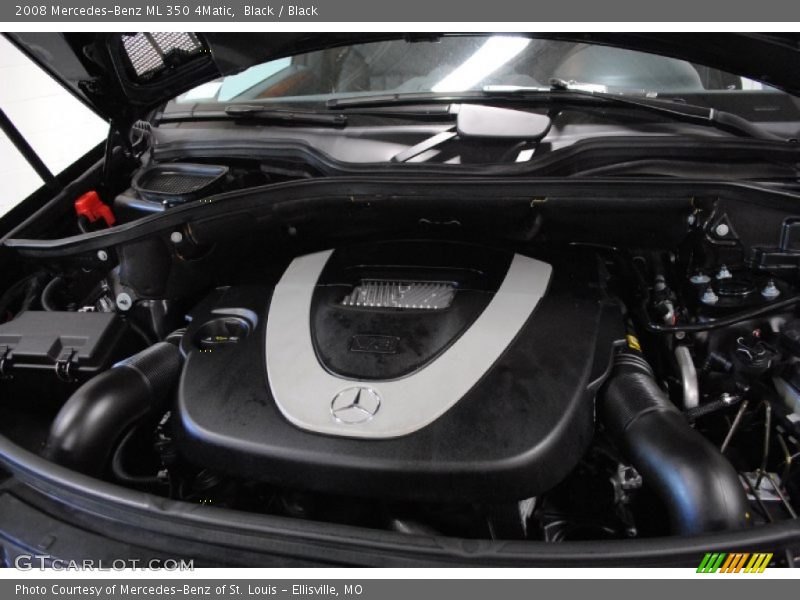 Black / Black 2008 Mercedes-Benz ML 350 4Matic