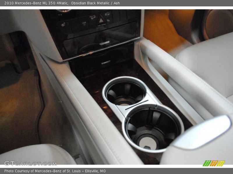 Obsidian Black Metallic / Ash 2010 Mercedes-Benz ML 350 4Matic