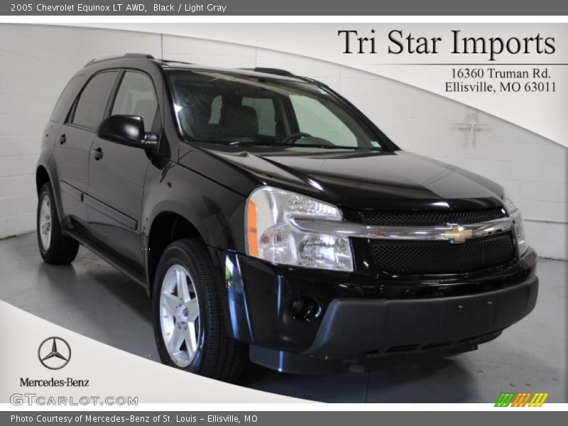 Black / Light Gray 2005 Chevrolet Equinox LT AWD