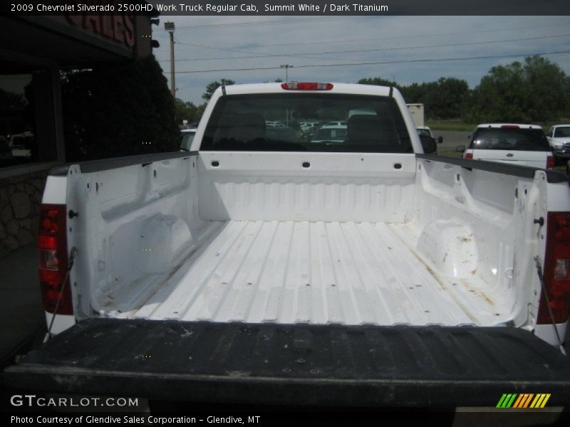 Summit White / Dark Titanium 2009 Chevrolet Silverado 2500HD Work Truck Regular Cab
