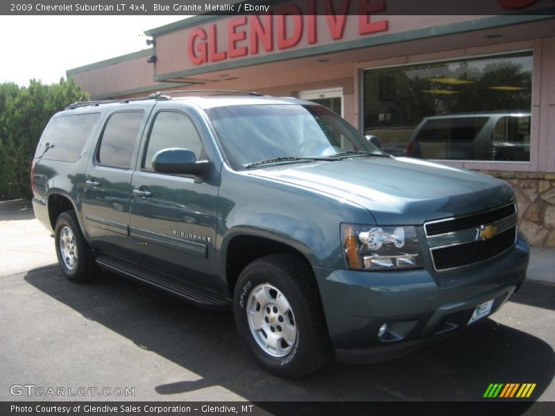 Blue Granite Metallic / Ebony 2009 Chevrolet Suburban LT 4x4