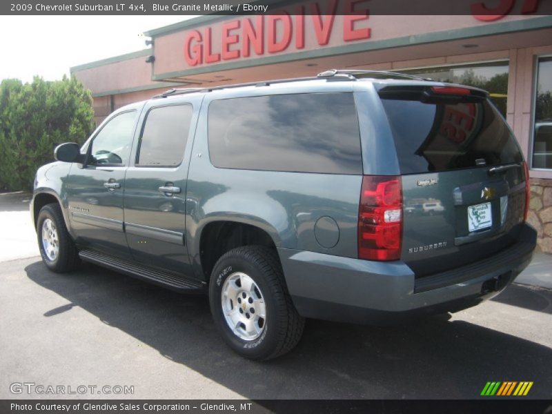 Blue Granite Metallic / Ebony 2009 Chevrolet Suburban LT 4x4