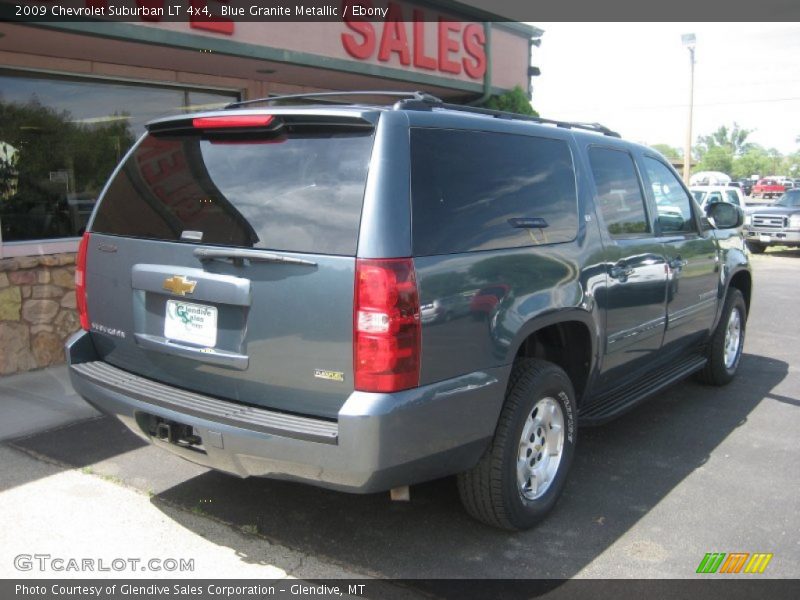 Blue Granite Metallic / Ebony 2009 Chevrolet Suburban LT 4x4