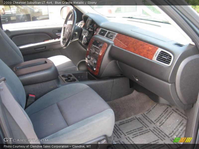 Blue Granite Metallic / Ebony 2009 Chevrolet Suburban LT 4x4