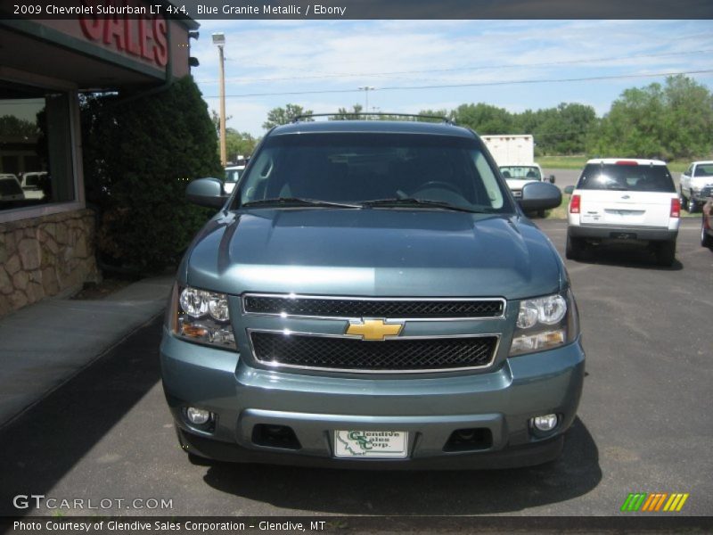 Blue Granite Metallic / Ebony 2009 Chevrolet Suburban LT 4x4