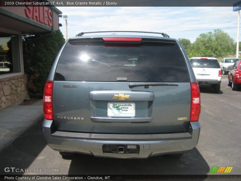 Blue Granite Metallic / Ebony 2009 Chevrolet Suburban LT 4x4