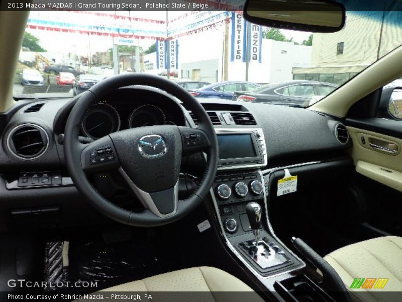 Dashboard of 2013 MAZDA6 i Grand Touring Sedan