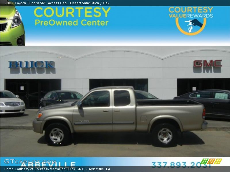 Desert Sand Mica / Oak 2004 Toyota Tundra SR5 Access Cab