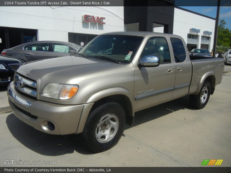 Desert Sand Mica / Oak 2004 Toyota Tundra SR5 Access Cab