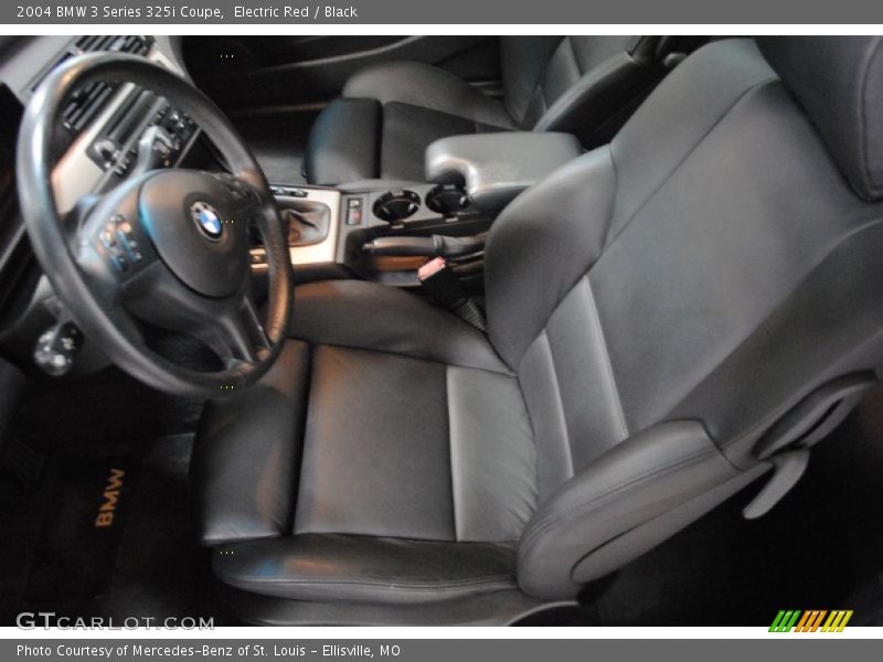 Electric Red / Black 2004 BMW 3 Series 325i Coupe