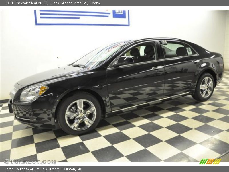 Black Granite Metallic / Ebony 2011 Chevrolet Malibu LT