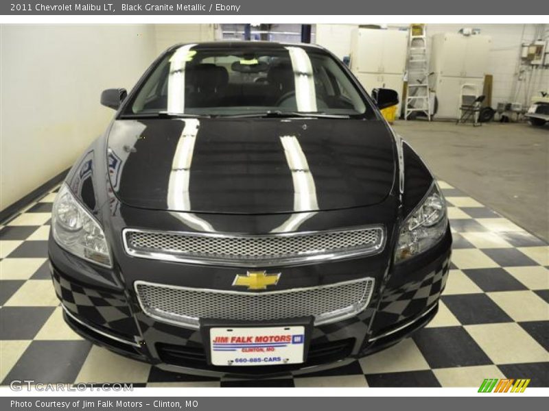 Black Granite Metallic / Ebony 2011 Chevrolet Malibu LT