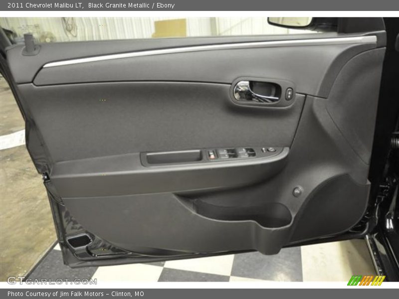 Black Granite Metallic / Ebony 2011 Chevrolet Malibu LT
