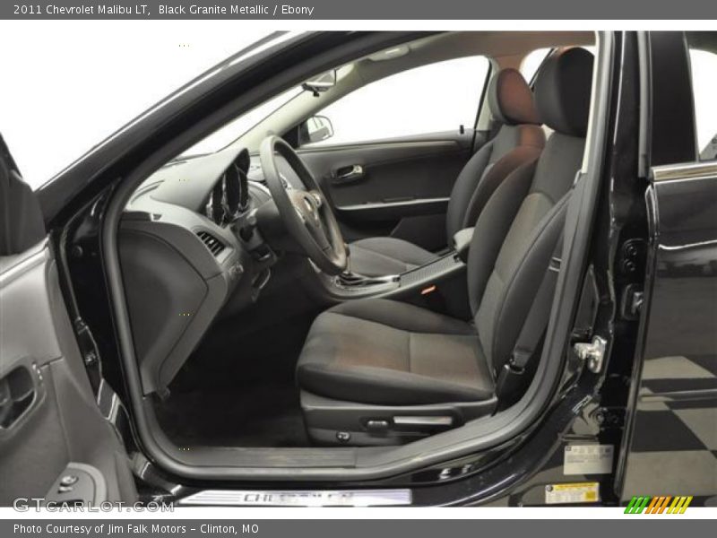 Black Granite Metallic / Ebony 2011 Chevrolet Malibu LT