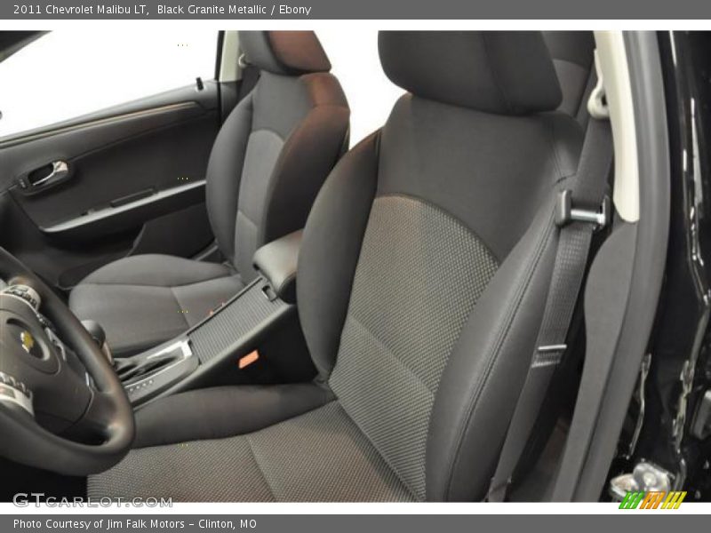 Black Granite Metallic / Ebony 2011 Chevrolet Malibu LT