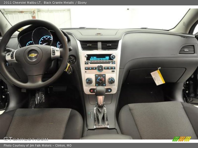 Black Granite Metallic / Ebony 2011 Chevrolet Malibu LT