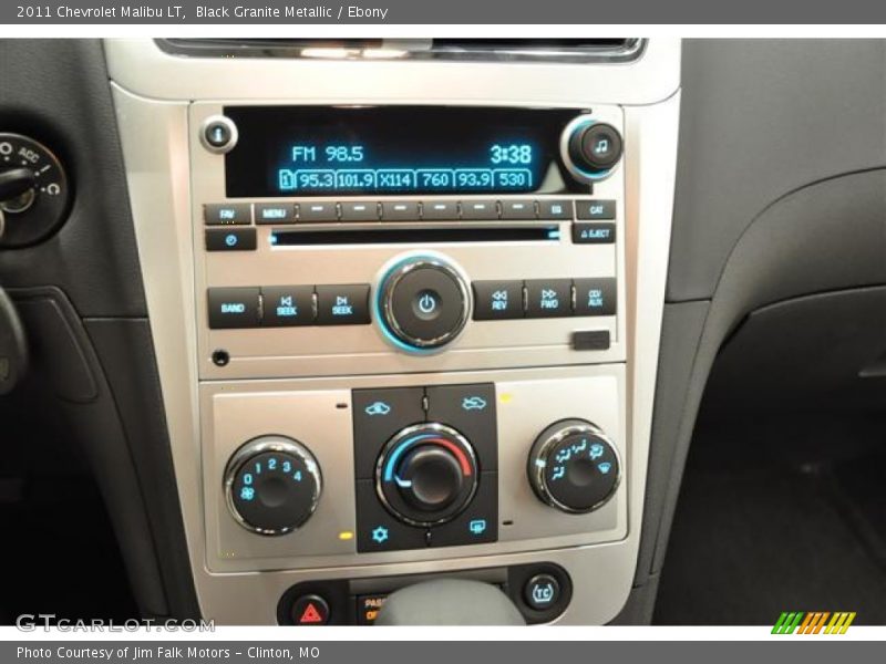 Black Granite Metallic / Ebony 2011 Chevrolet Malibu LT