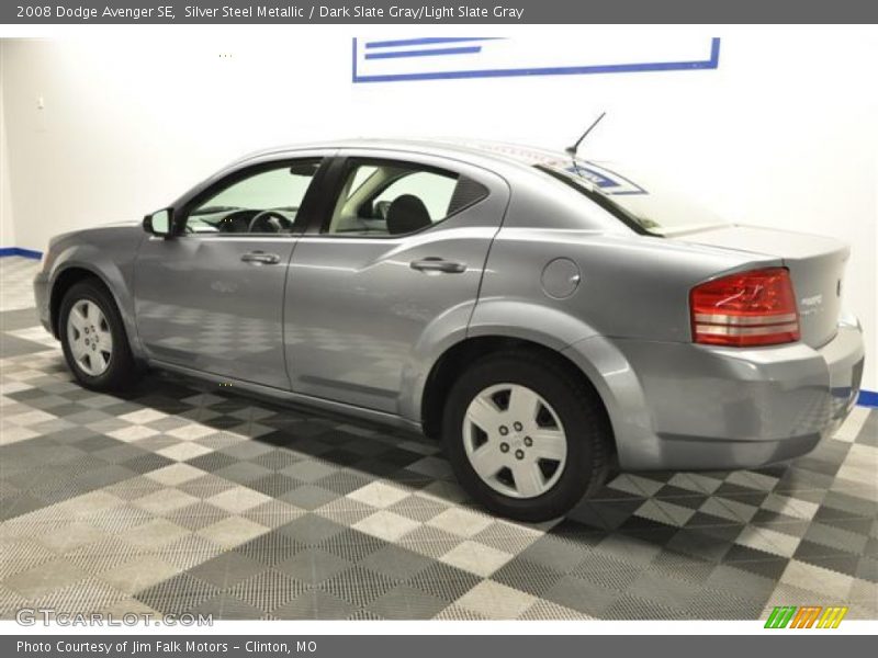 Silver Steel Metallic / Dark Slate Gray/Light Slate Gray 2008 Dodge Avenger SE