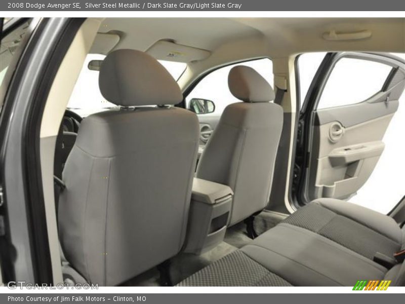 Silver Steel Metallic / Dark Slate Gray/Light Slate Gray 2008 Dodge Avenger SE