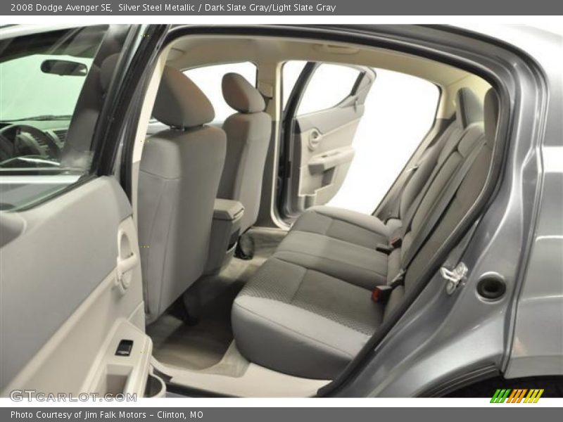 Silver Steel Metallic / Dark Slate Gray/Light Slate Gray 2008 Dodge Avenger SE