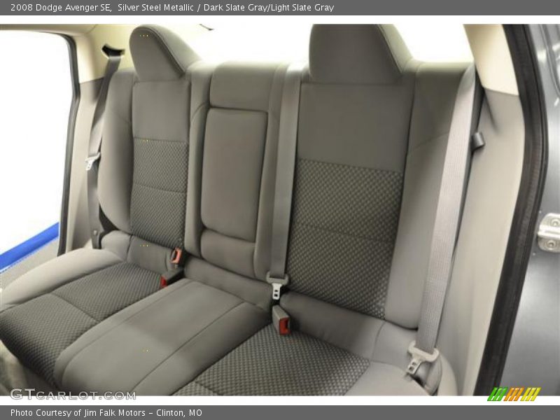 Silver Steel Metallic / Dark Slate Gray/Light Slate Gray 2008 Dodge Avenger SE