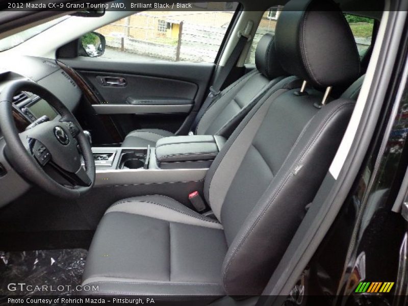 Brilliant Black / Black 2012 Mazda CX-9 Grand Touring AWD