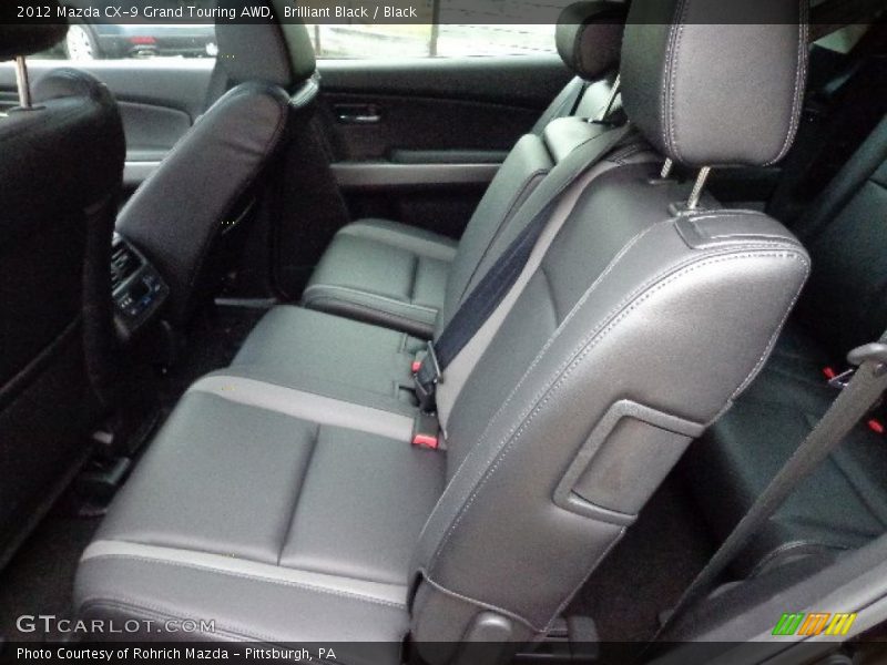 Brilliant Black / Black 2012 Mazda CX-9 Grand Touring AWD