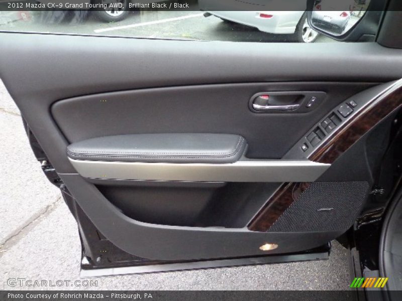 Brilliant Black / Black 2012 Mazda CX-9 Grand Touring AWD