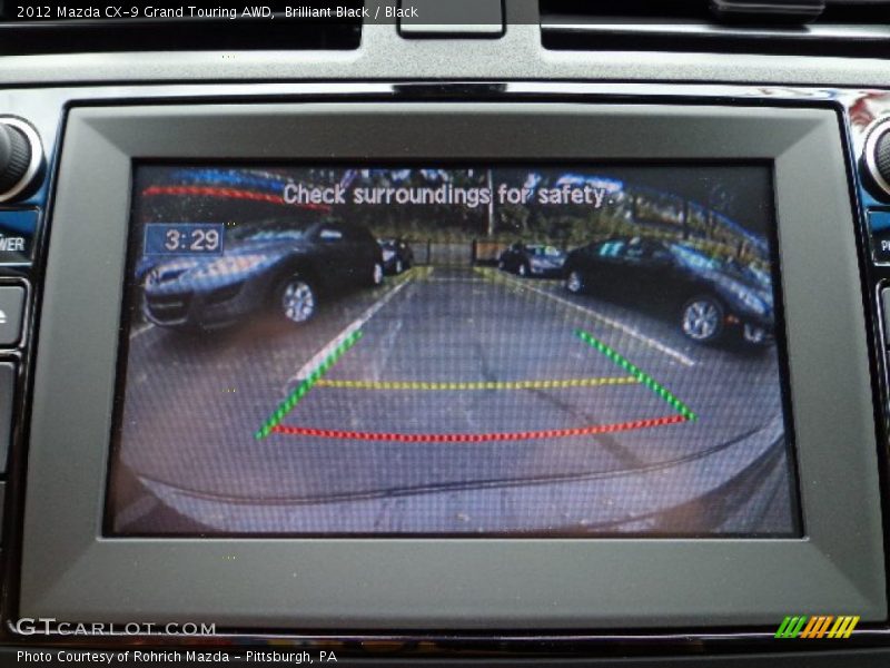 Brilliant Black / Black 2012 Mazda CX-9 Grand Touring AWD