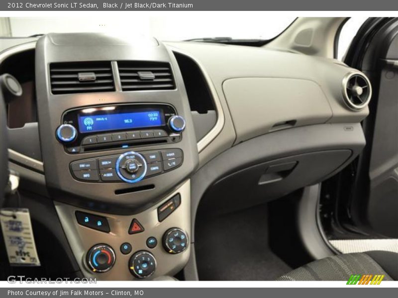 Black / Jet Black/Dark Titanium 2012 Chevrolet Sonic LT Sedan