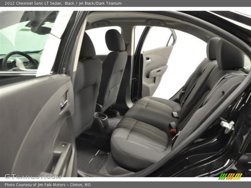 Black / Jet Black/Dark Titanium 2012 Chevrolet Sonic LT Sedan
