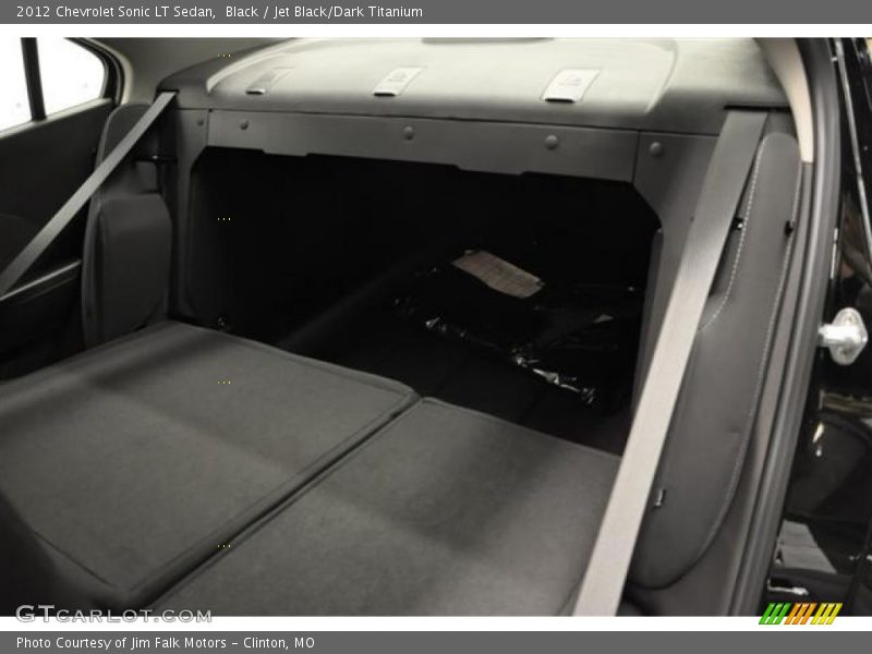 Black / Jet Black/Dark Titanium 2012 Chevrolet Sonic LT Sedan