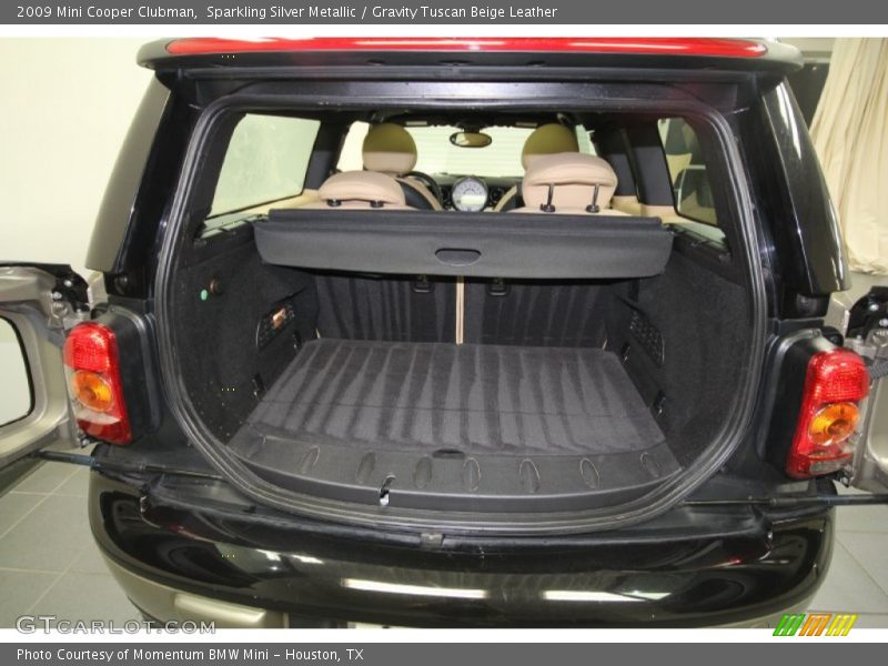 Sparkling Silver Metallic / Gravity Tuscan Beige Leather 2009 Mini Cooper Clubman