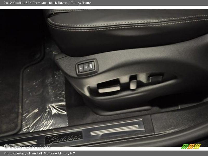 Black Raven / Ebony/Ebony 2012 Cadillac SRX Premium