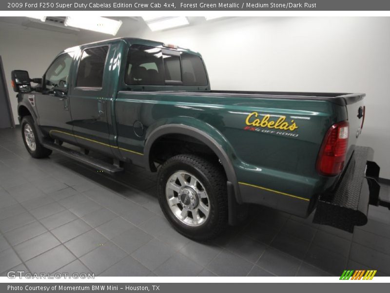  2009 F250 Super Duty Cabelas Edition Crew Cab 4x4 Forest Green Metallic