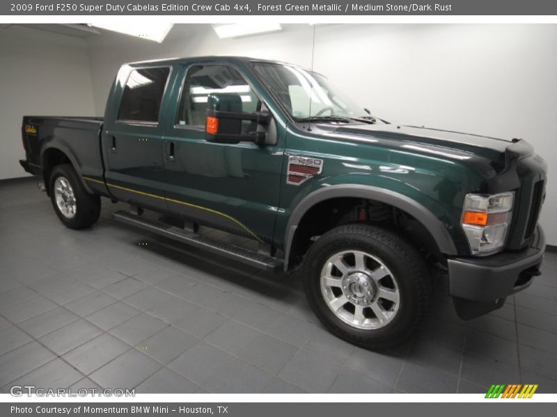  2009 F250 Super Duty Cabelas Edition Crew Cab 4x4 Forest Green Metallic
