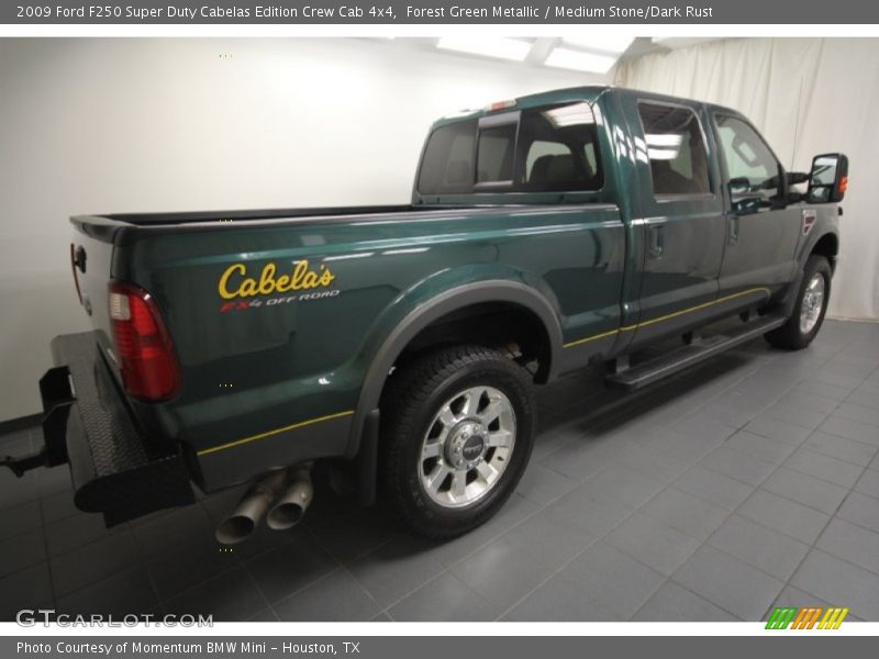 2009 F250 Super Duty Cabelas Edition Crew Cab 4x4 Forest Green Metallic
