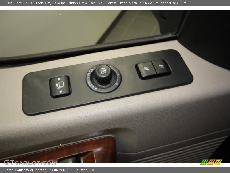 Forest Green Metallic / Medium Stone/Dark Rust 2009 Ford F250 Super Duty Cabelas Edition Crew Cab 4x4