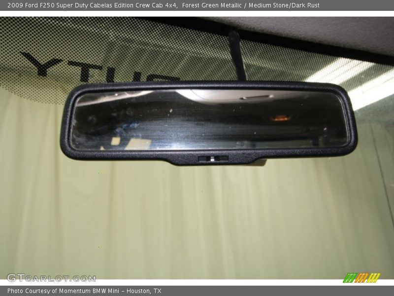 Forest Green Metallic / Medium Stone/Dark Rust 2009 Ford F250 Super Duty Cabelas Edition Crew Cab 4x4