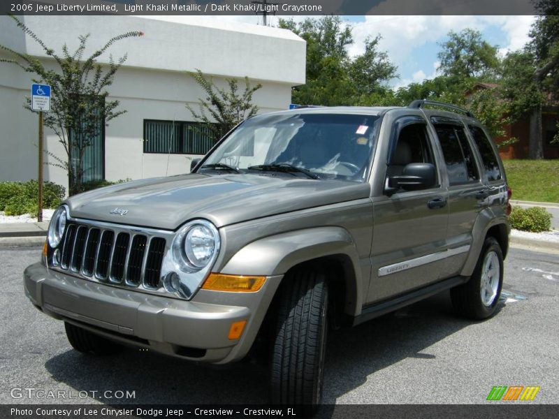 Light Khaki Metallic / Dark Khaki/Light Graystone 2006 Jeep Liberty Limited