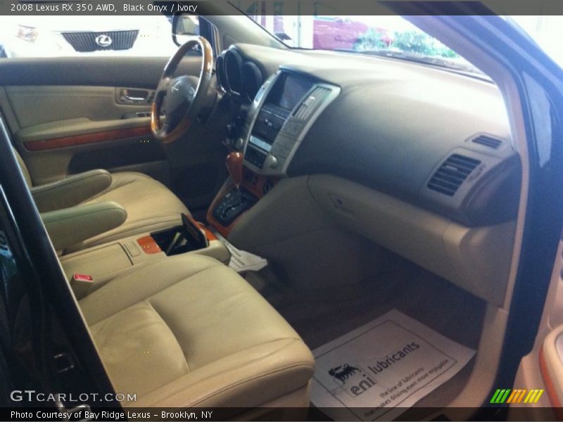 Black Onyx / Ivory 2008 Lexus RX 350 AWD