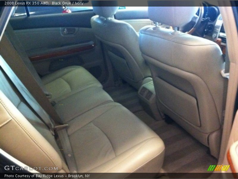 Black Onyx / Ivory 2008 Lexus RX 350 AWD