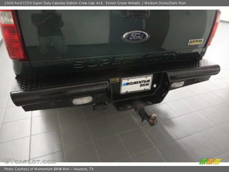 Forest Green Metallic / Medium Stone/Dark Rust 2009 Ford F250 Super Duty Cabelas Edition Crew Cab 4x4